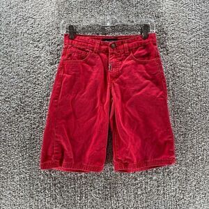 Lifted Research Group Shorts‎ Youth 10 Red LRG Pockets Normcore Streetwear Logo